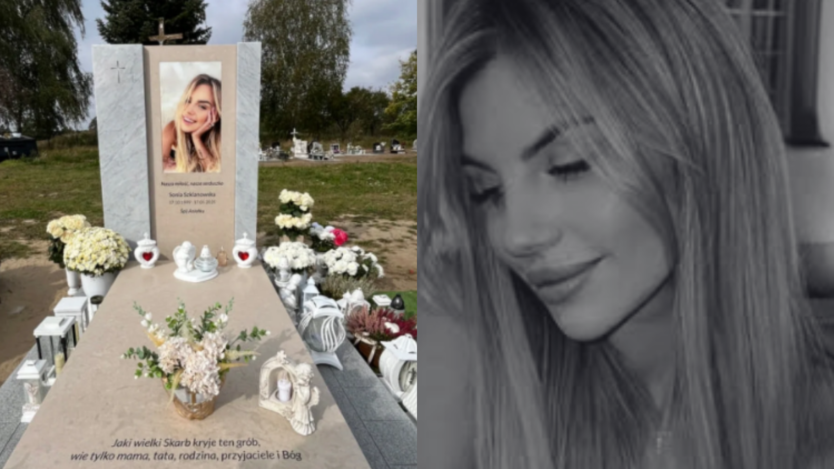 Zdjęcie Tak wygląda grób Soni Szklanowskiej tuż przed Wszystkimi Świętymi! Jeden szczegół chwyta za serce! #1