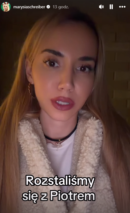 Zdjęcie Marianna Schreiber ogłasza rozstanie  z Piotrem Koraczkowskim! Wyjawiła, co się stało... #1